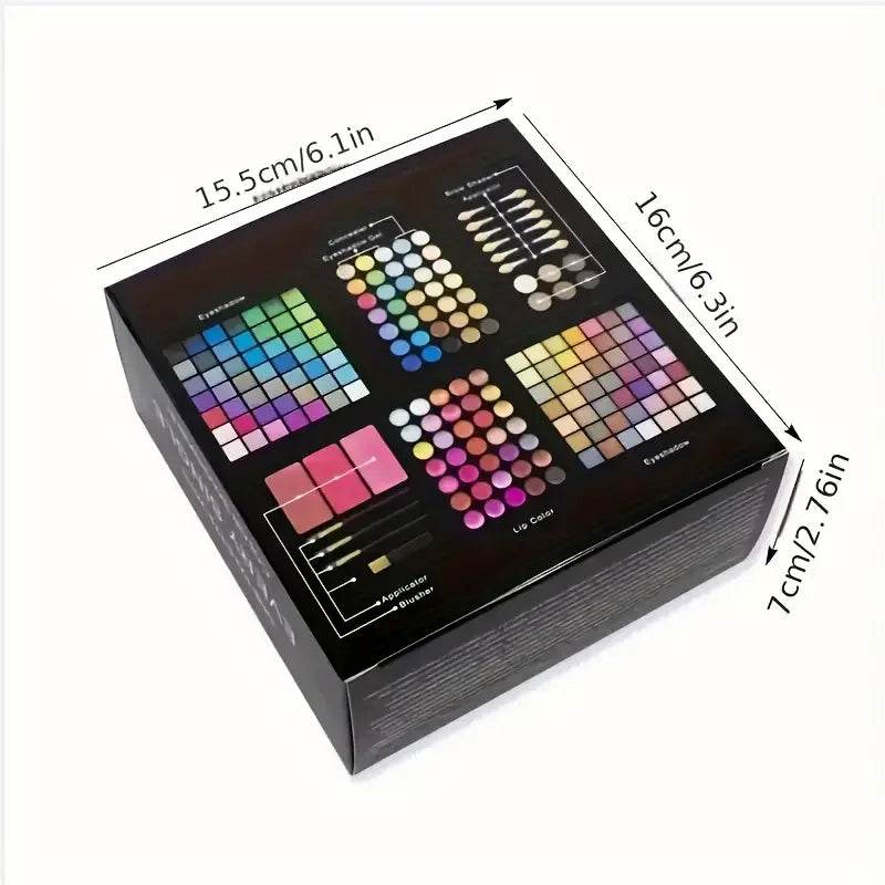 177 Color Makeup Set Including Eyeshadow Palette Blush lip Gloss Concealer,All-in-one Women's Makeup et,Complete Set with Mirror - TajarPro