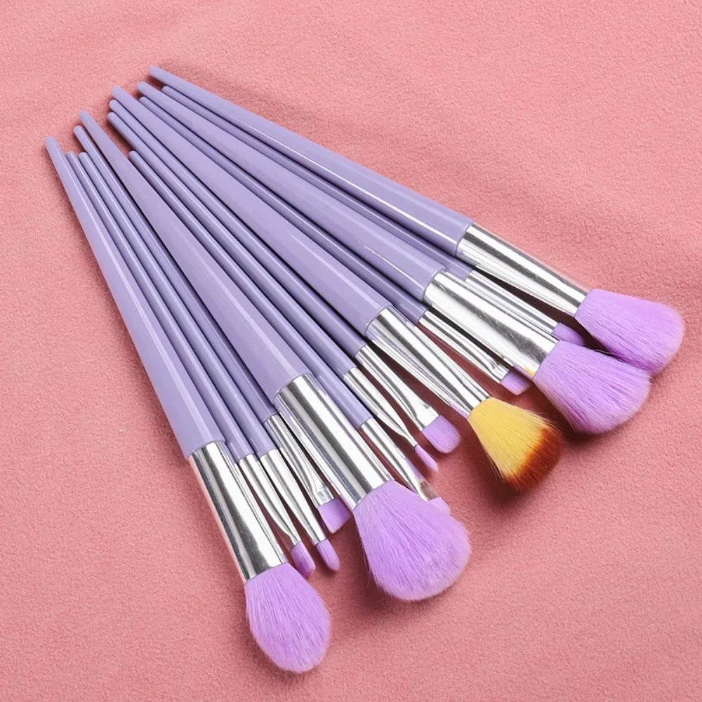 13Pcs Makeup Brush Set Make Up Concealer Brush Blush Powder Brush Eye Shadow Highlighter Foundation Brush Cosmetic Beauty Tools - TajarPro