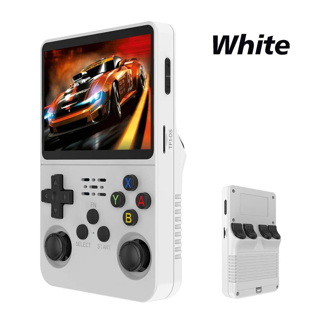 128G R36S Retro Handheld Video Game Console Linux System 3.5 Inch IPS Screen R35s Pro Portable Pocket Video Player 64GB Games - TajarPro